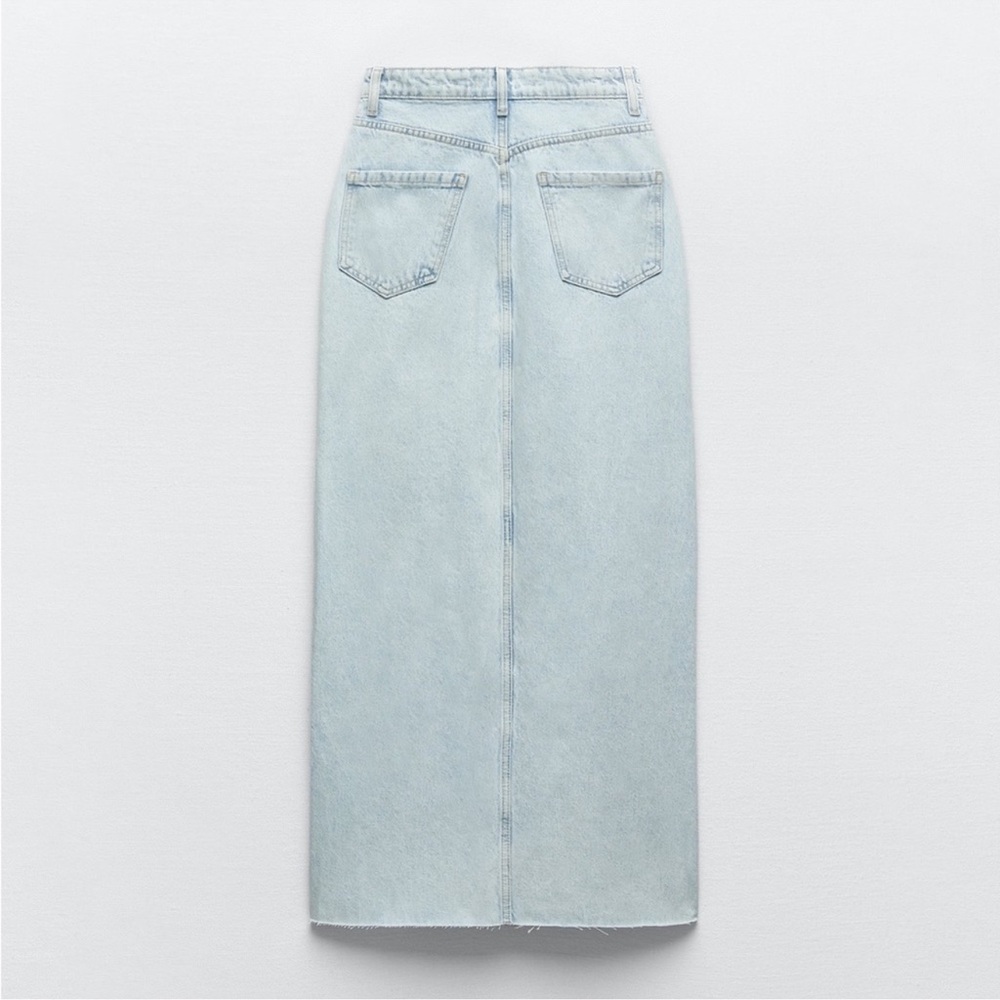 Zara denim skirt usa small - Picture 3 of 14